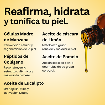 Lunara®️ Aceite Reafirmante Anti Celulitis
