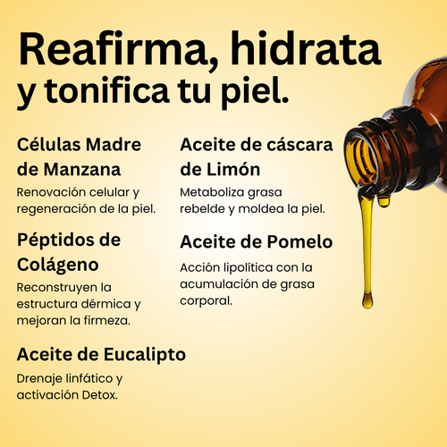Lunara®️ Aceite Reafirmante Anti Celulitis