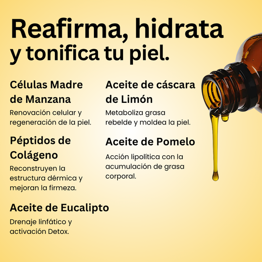 Lunara®️ Aceite Reafirmante Anti Celulitis