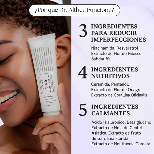 Dr. Althea 345 | Crema Calmante Anti Acné y Rosacea