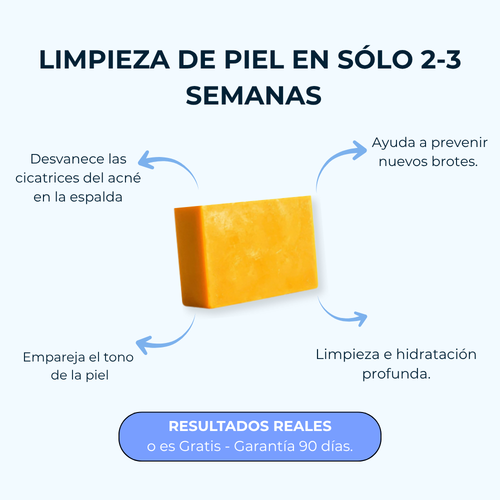 Lunara Soap | Trata y previene el acné en la espalda y el cuerpo